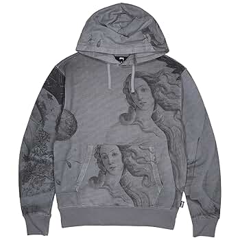 【希少】stussy ブラック ヴィーナスLサイズ パーカー STUSSY - 【希少XLサイズ】ステューシー パーカー センターロゴ