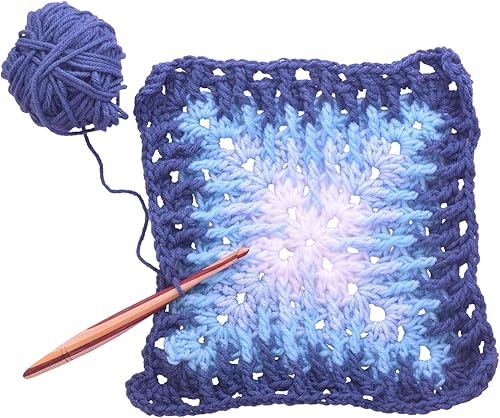 Miniatura 5 de Divit Shilp Streamline - Ganchos de ganchillo con mango ergonómico, hecho a mano, de 7 pulgadas, aguja de tejer de ganchillo de madera, tejido de