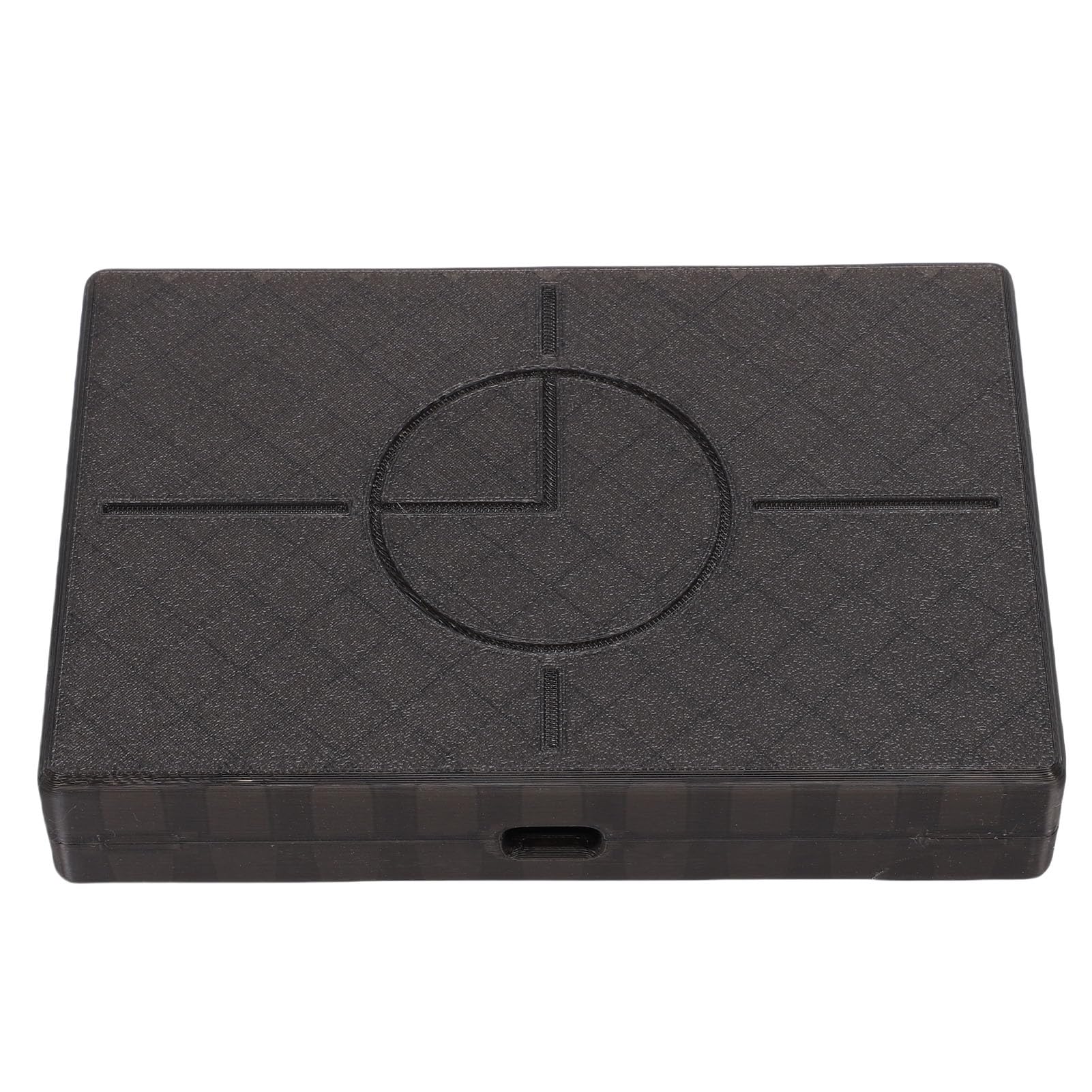 Jiawu Étui de Rangement Antichoc de qualité Supérieure, adapté à la Console de Jeu Rétro Flip 2, Boîte de Voyage de Protection pour Les Joueurs, PETG, Noir