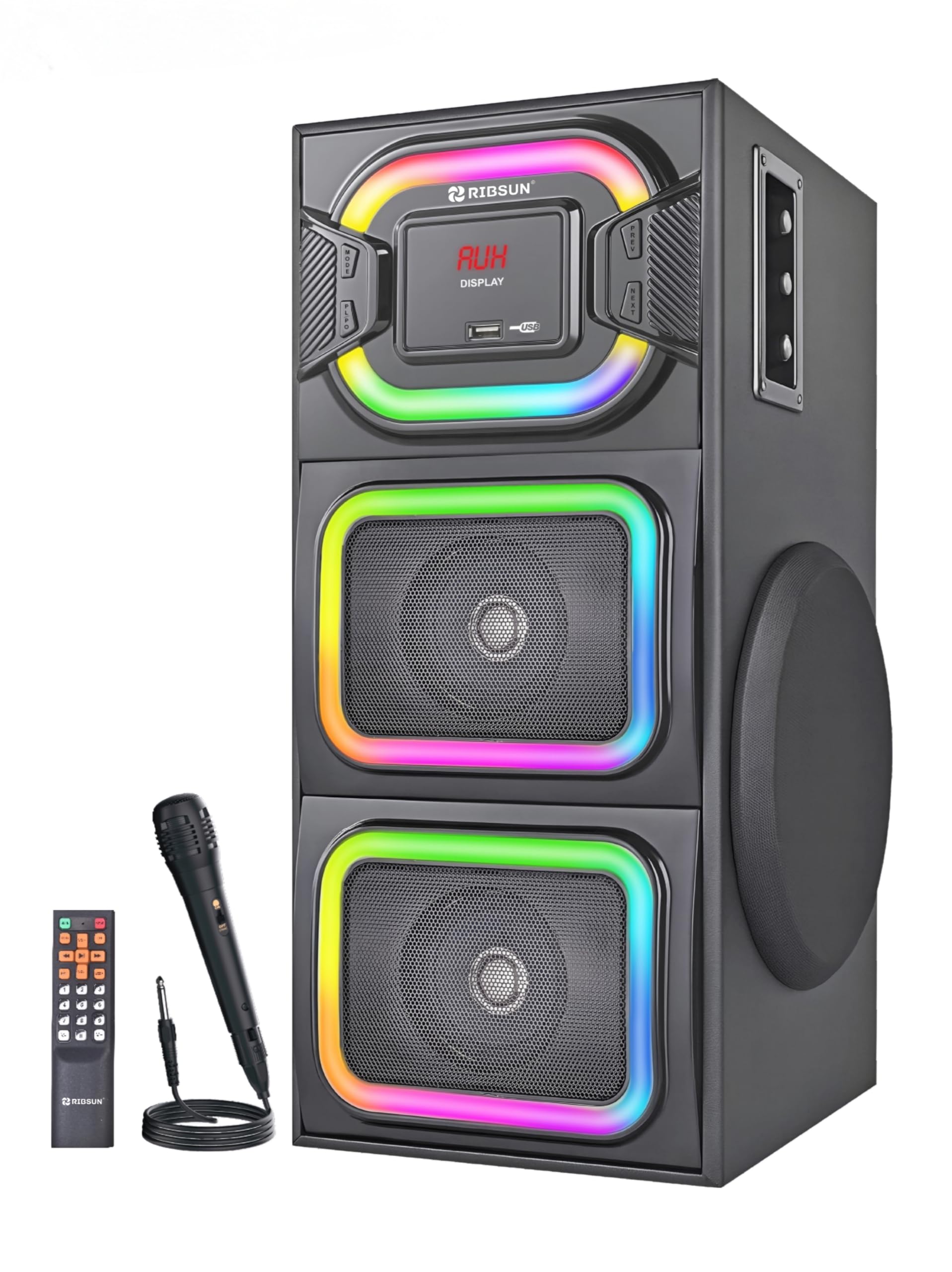 COMET-150W RMS Blaster The Powerful bass Bluetooth Party Speaker with USB/fm/pendrive/Remote | Wired Microphone (Balck)