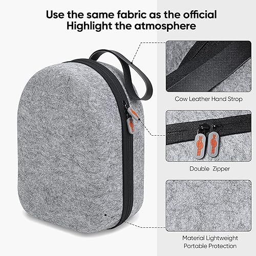Miniatura 3 de Carrying Case for Oculus Quest 2, Hard Bag for Oculus Quest 2 Accessories VR Headset with Elite Strap and Touch Controllers Other VR Accessories,