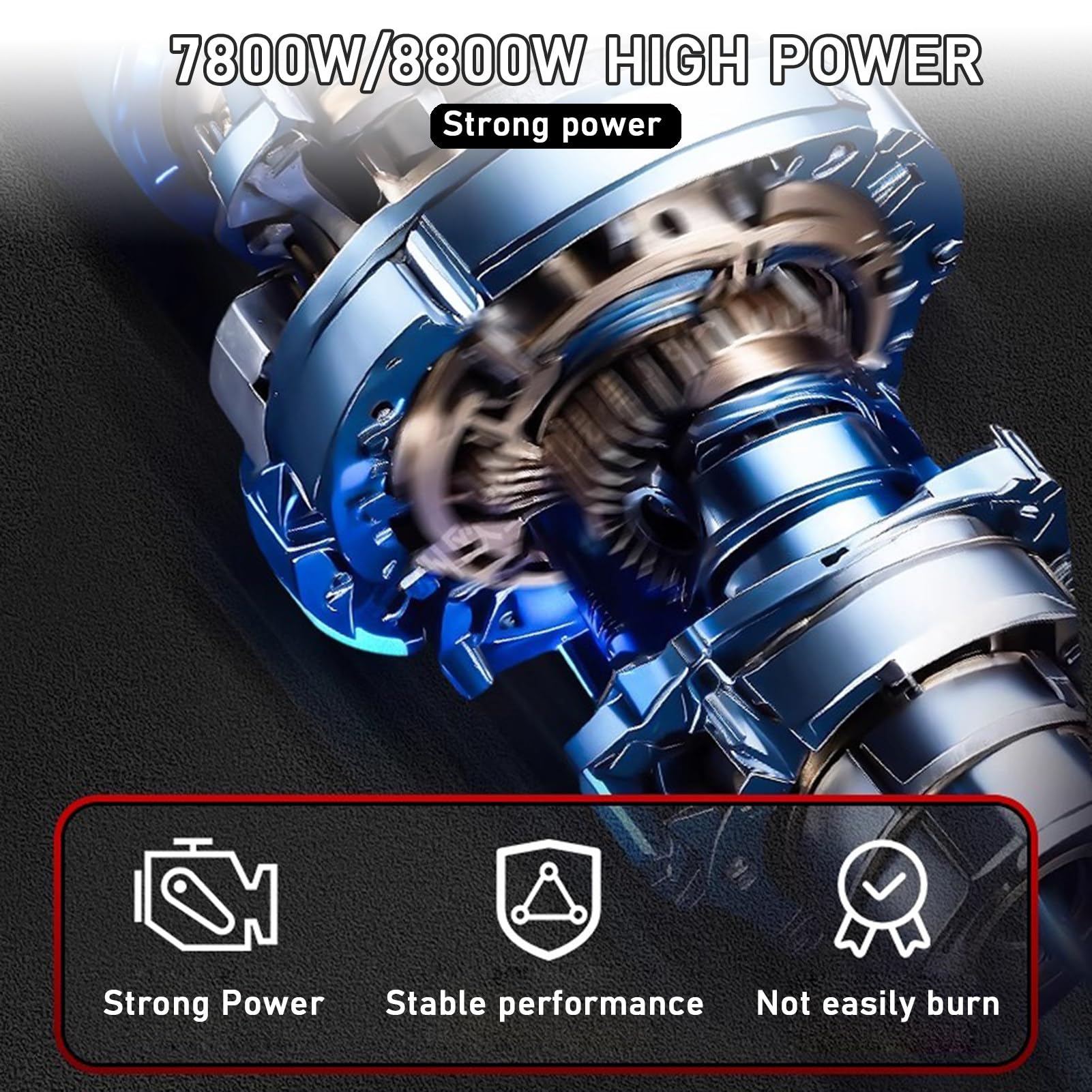 Motosierra eléctrica para muros, con Profundidad de Corte de 35/48 cm, Equipo Industrial para Cortar hormigón con Bomba de Agua, 2 Cadenas y 2 Barras guía para Granito 350mm