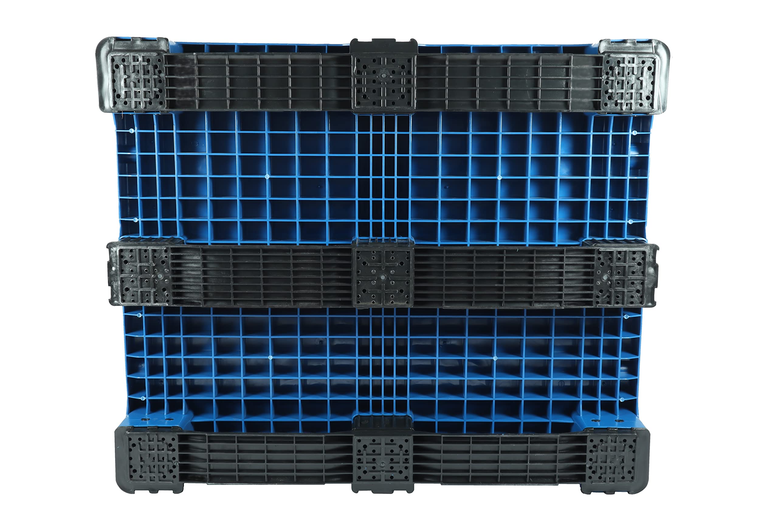 Fischhälterungsbecken 120x100x80cm - 680 Liter, Quarantänebecken | Wasserbecken für temporäre Unterbringung von Fischen, Koi, Karpfen - Fischhälterung mit Palettenkufen und Ablassstopfen