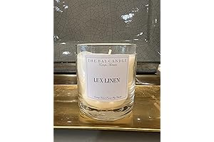 Bay Candle Lux Linen Soy Wax Candle