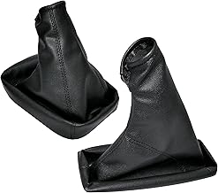 AERZETIX - C57835 - Funda para palanca de cambios y freno de mano - compatible con Opel Meriva A de 2003 a 2010 - color: negro - en piel sintética