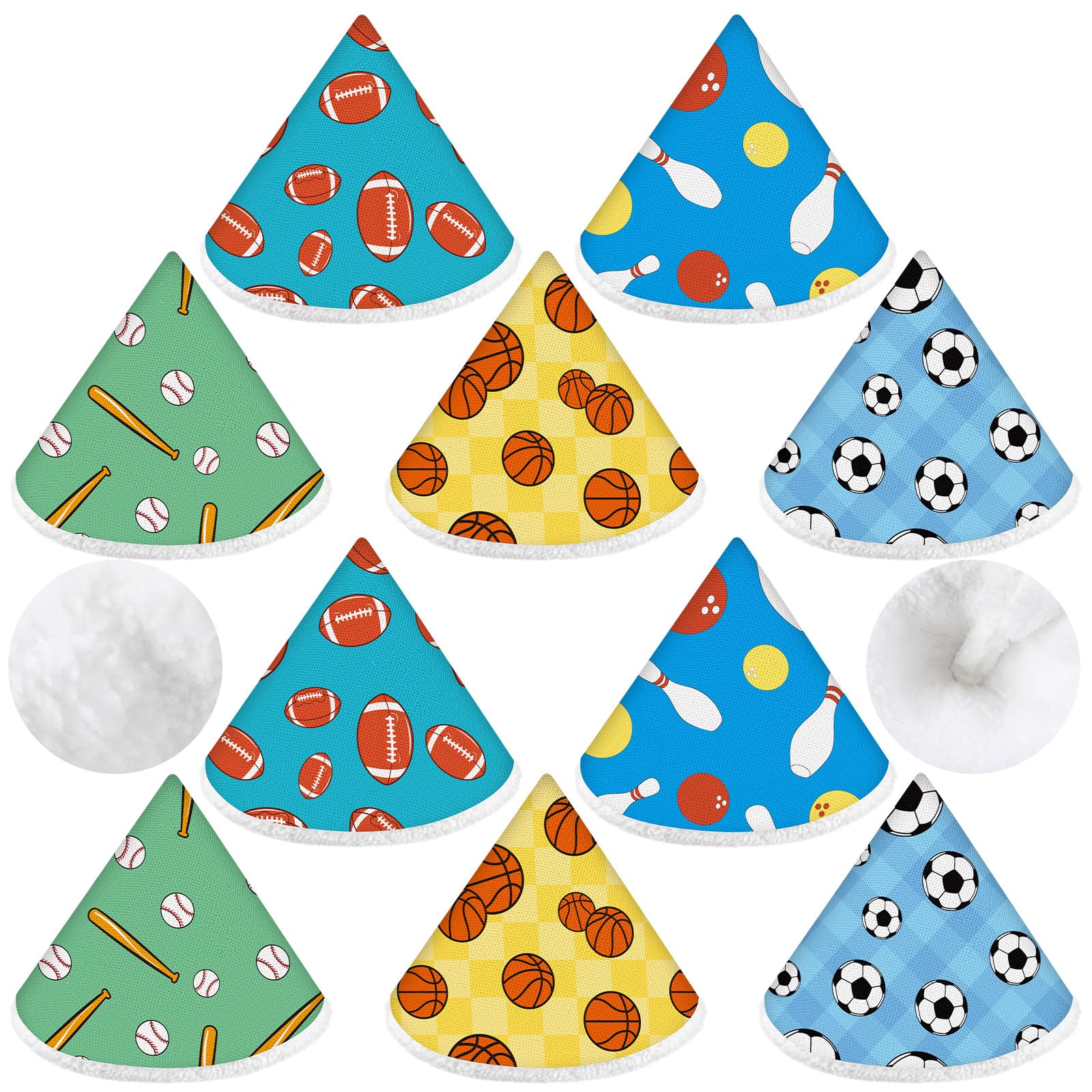 Timgle 10 Pcs Coral Velvet Pee Covers Baby Boy, Strong Water Absorption Pee Shield for Baby Boy, Reusable Diaper Changing Accessory for Boys Newborn