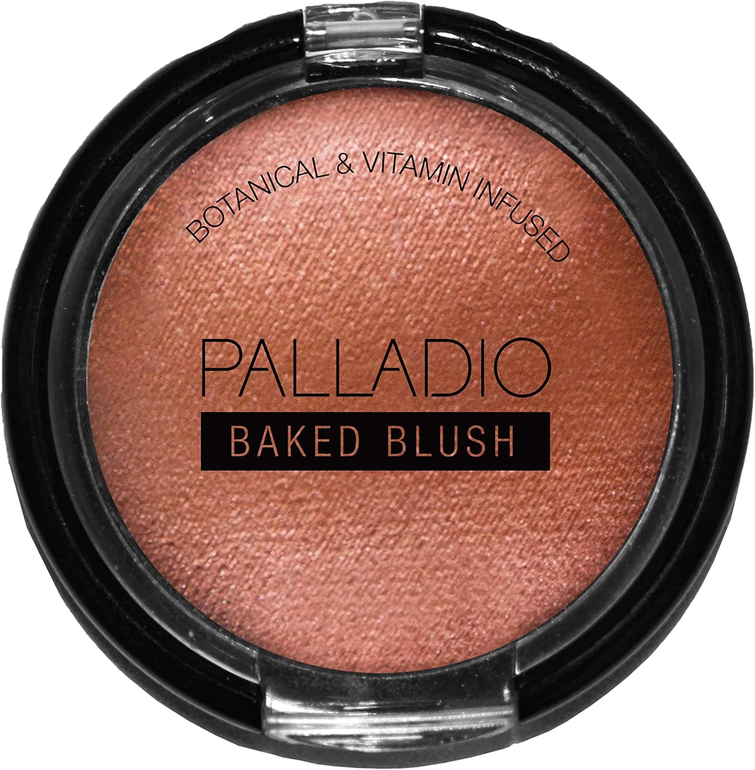 Palladio Baked Blush, Highly Pigmented Shimmery Formula, Easy to Blend and Highly Buildable