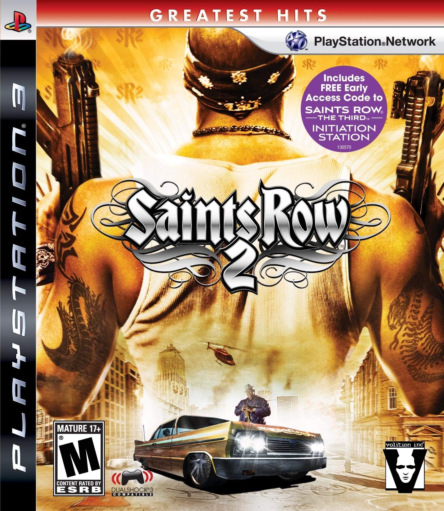 Saint's Row 2 - Playstation 3 (Platinum) (Renewed)