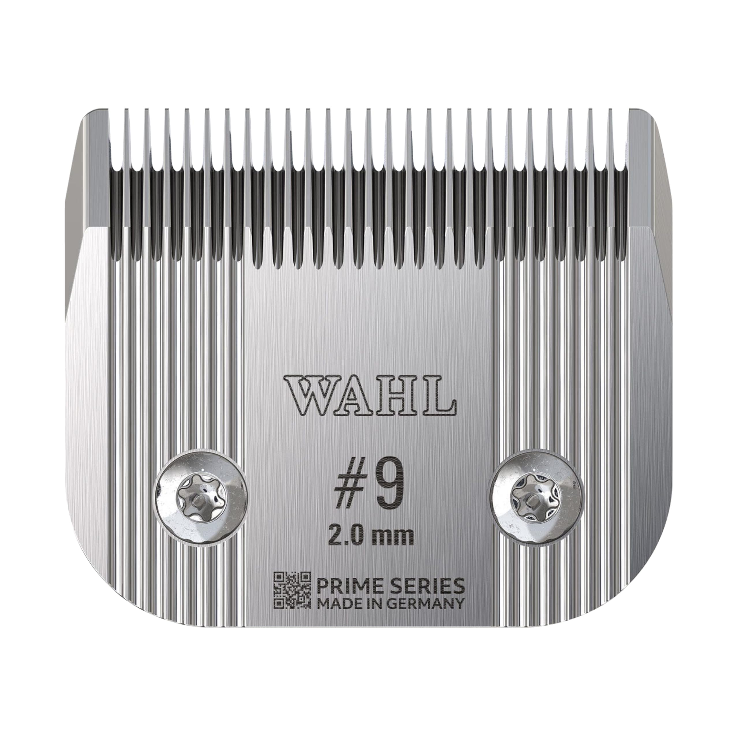 Wahl Pro Animal Prime Series Blades - Professional Fine Tooth Pet Clipper for Horse, Cat & Dog Grooming - Made from High-Carbon Steel - #9, 2.0mm