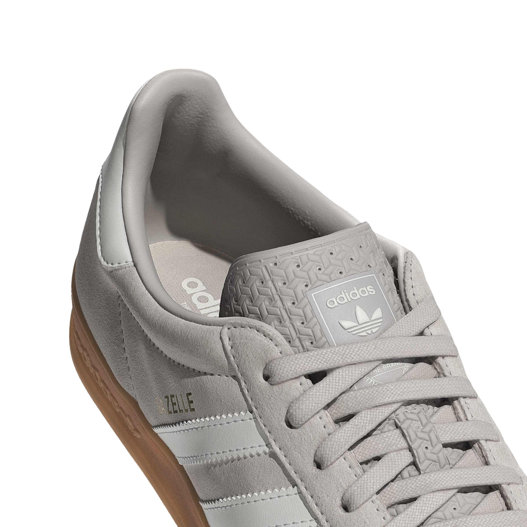 adidas Gazelle Indoor - Zapatillas unisex para adultos, gris/blanco – HQ5153