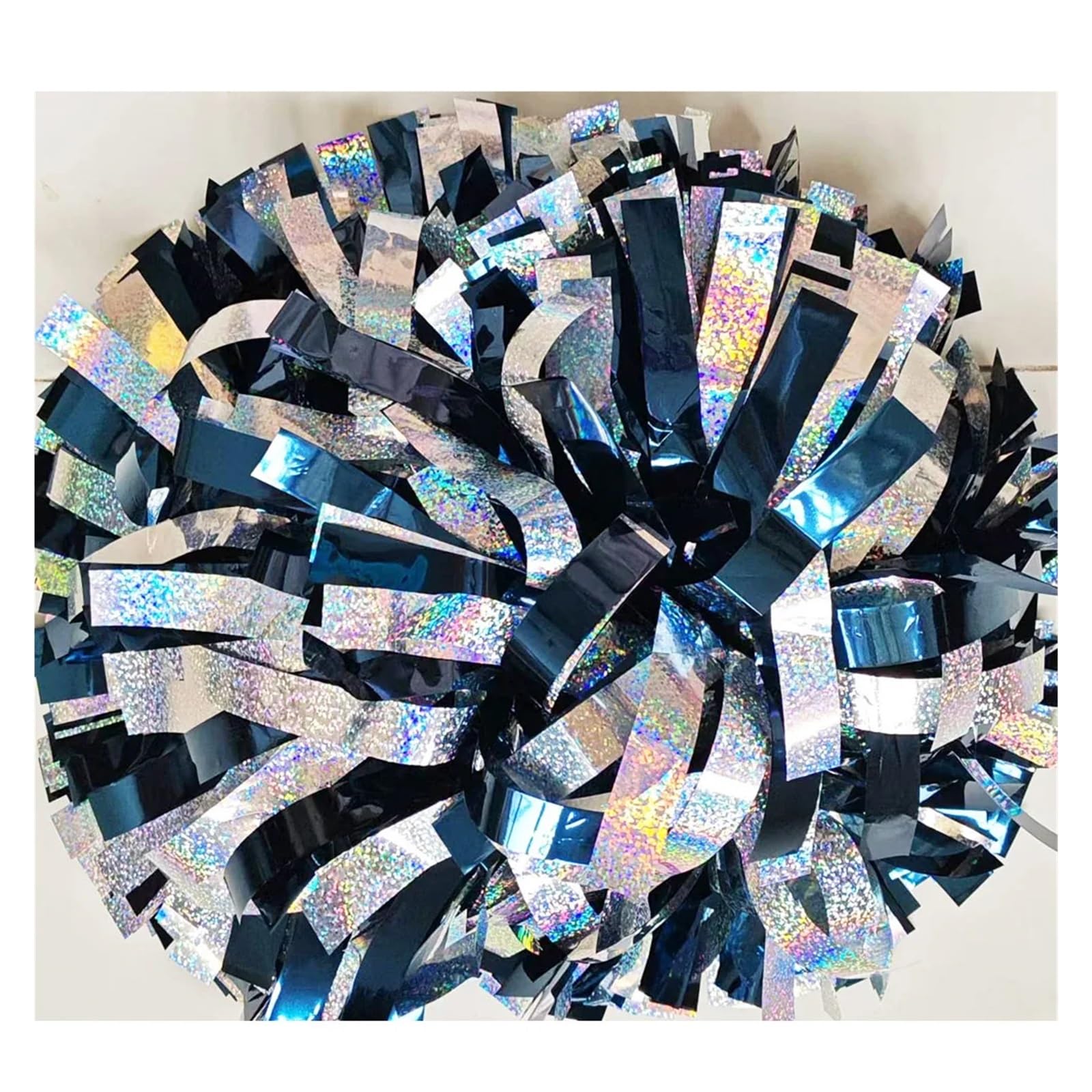 Cheerleading Poms for Sports Festival Performances(Color 5,6 Inch)