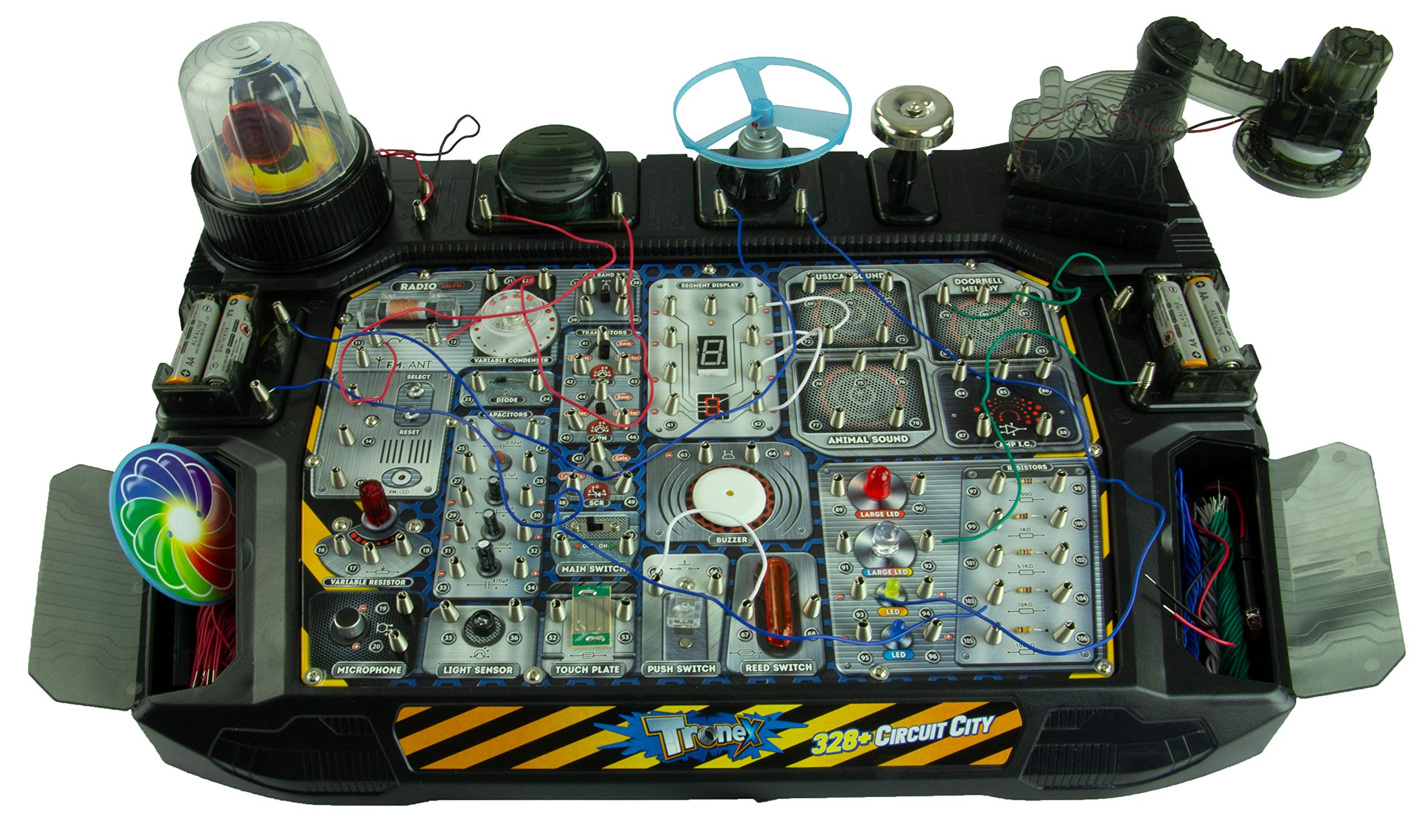 Tronex Circuit City | Oltre 328 progetti STEM | Giocattolo educativo per circuiti stampati