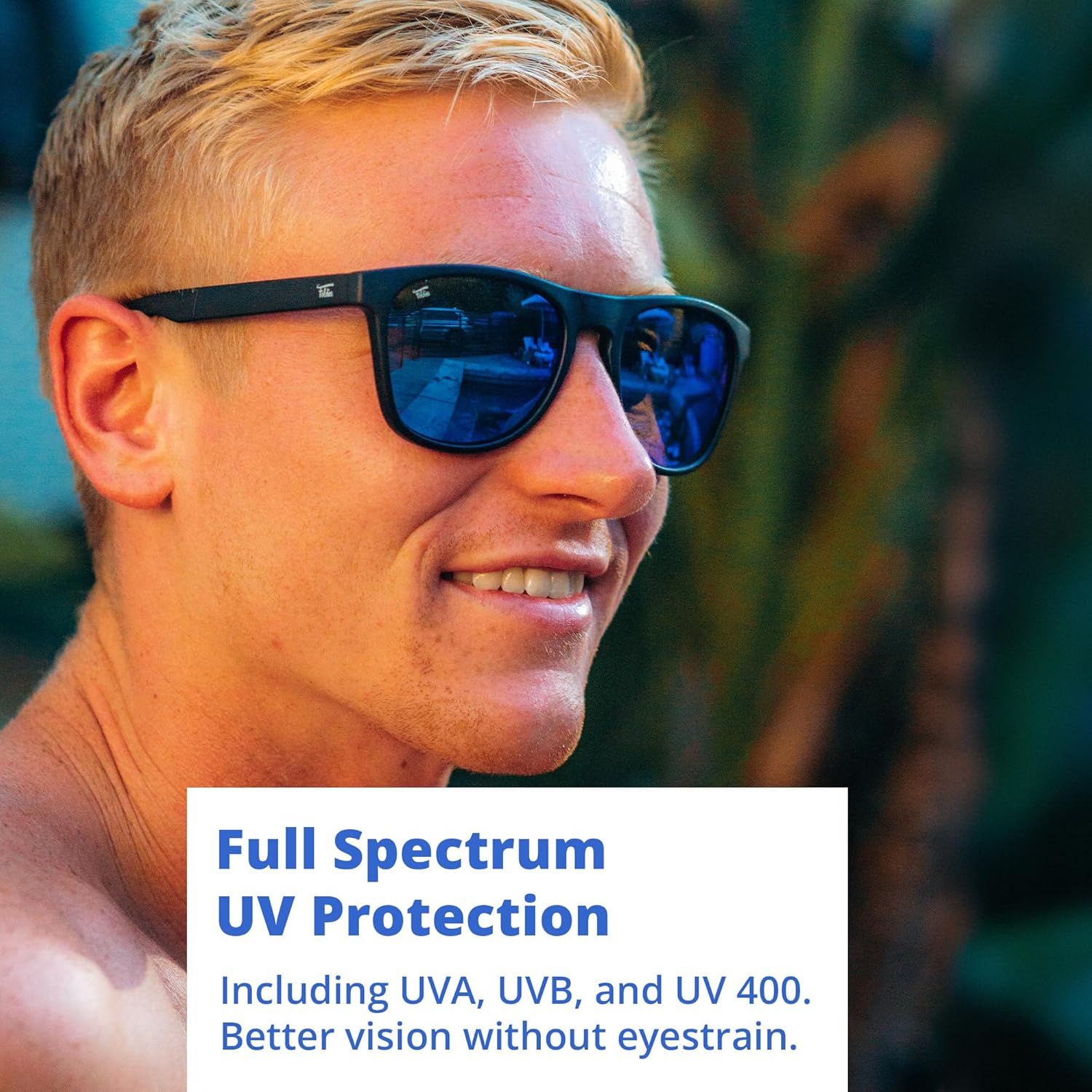 Foldies Remix Folding Sunglasses Polarized, UV400, UVA, UVB Protection for Men Women, Folding Sunglasses Leather Case - Image 3