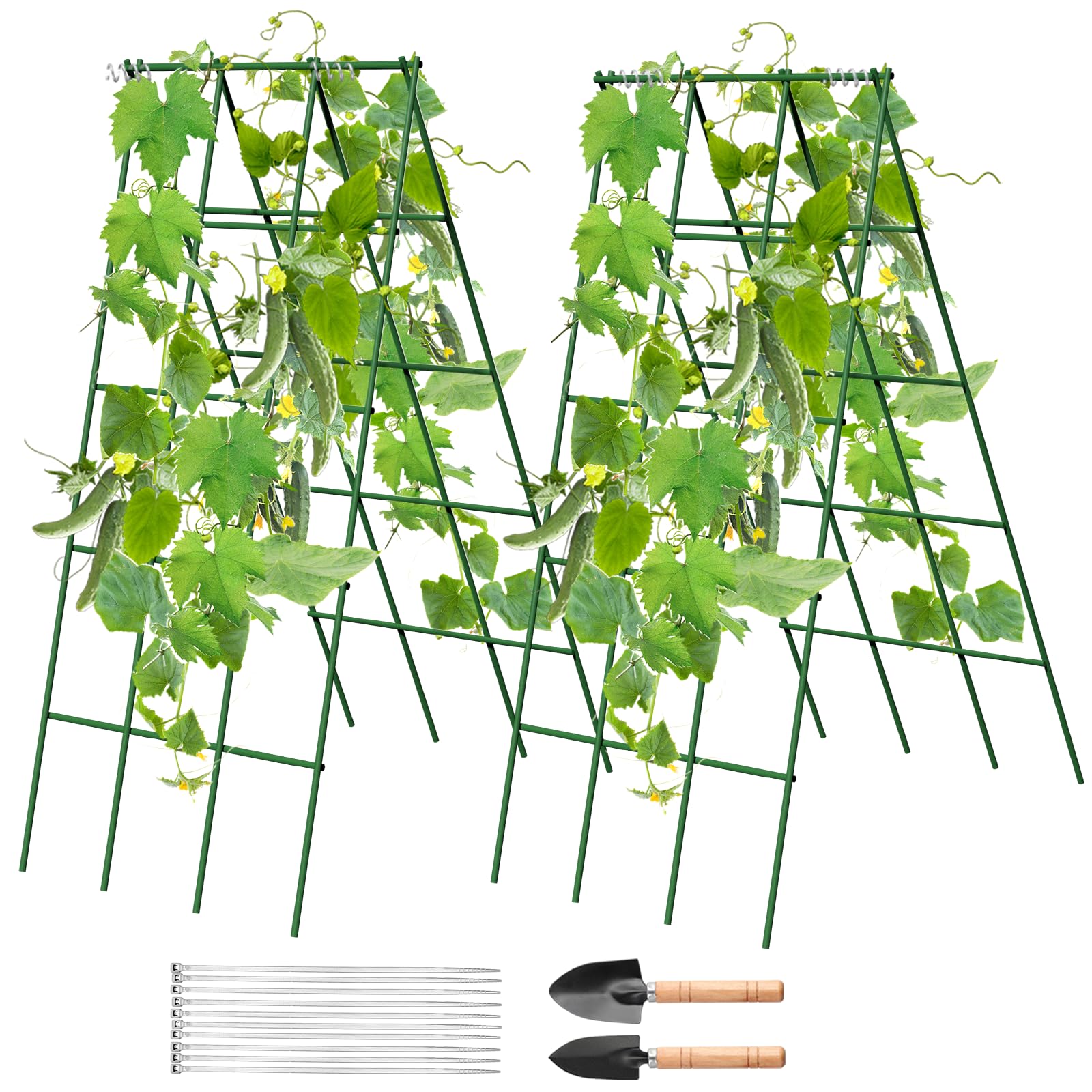 No Assembly Cucumber Trellis 2-Pack