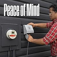 Vista 8 de Westinghouse - Kit de interruptor de transferencia de 30 amperios con 8 circuitos, compatible con generadores de hasta 7500 vatios