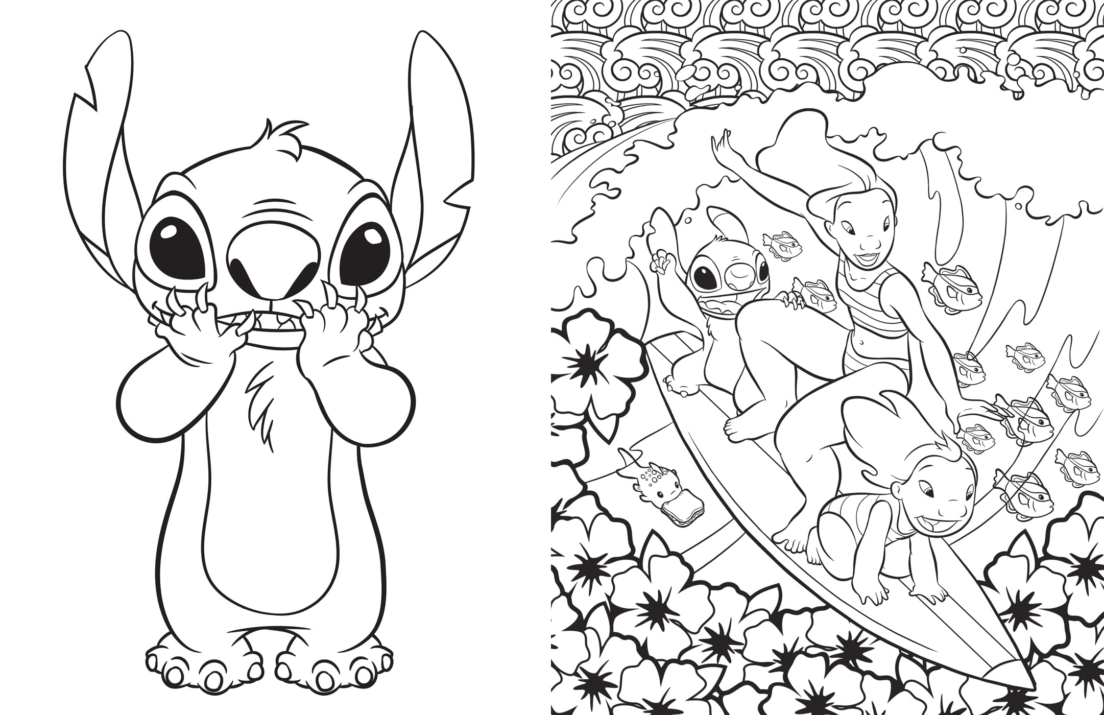 STITCH - Stitch à colorier vol.1 - Disney