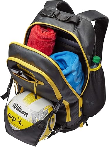 Miniatura 3 de Wilson Bolsas (bolsa de lonamochila), NegroAmarillo, Mochila