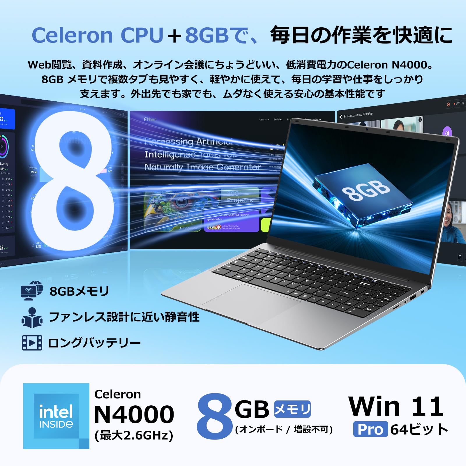 Amazon.co.jp: HYPERSTRIX ノートパソコン Office搭載 15.6型 Win11