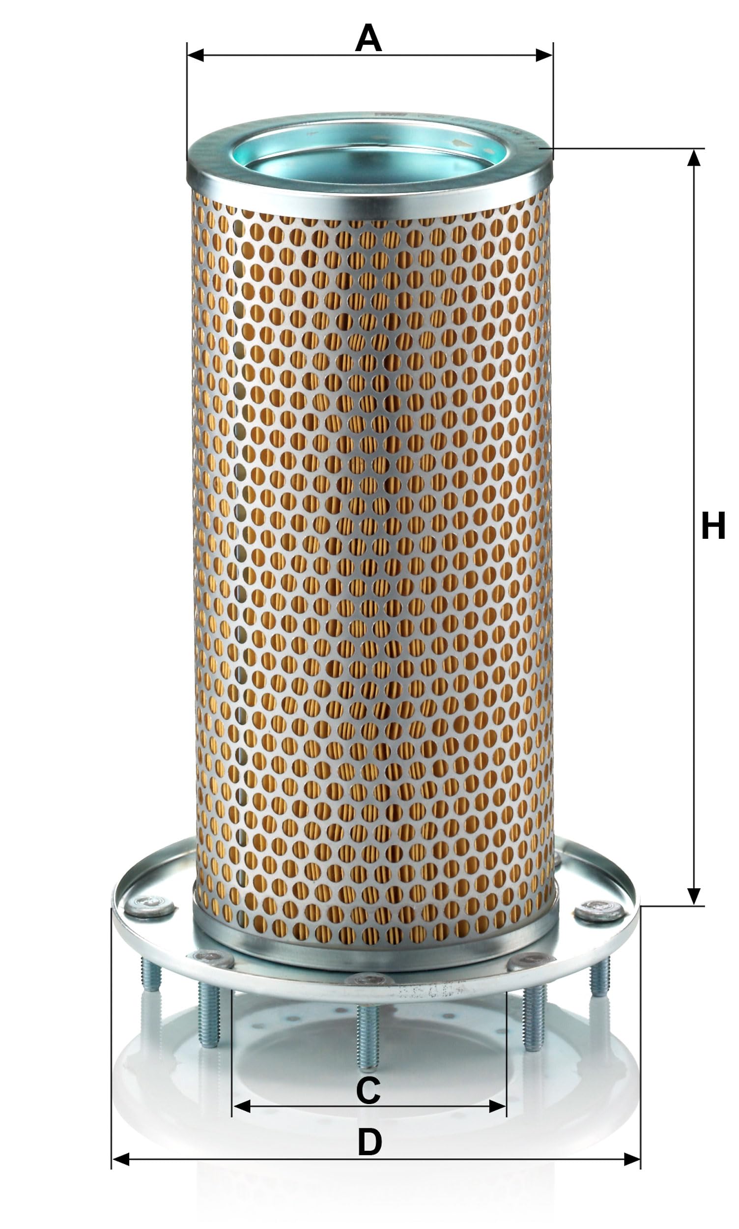 MANN-FILTER C 16 140 Elemento secundario Filtro de aire - para Aplicaciones fuera de autopista