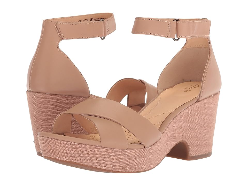 

Clarks Maritsa Ruth (Beige Leather) High Heels