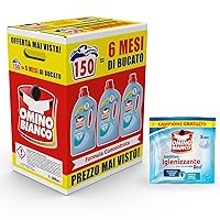 Omino Bianco - Detersivo Lavatrice Liquido, 150 Lavaggi