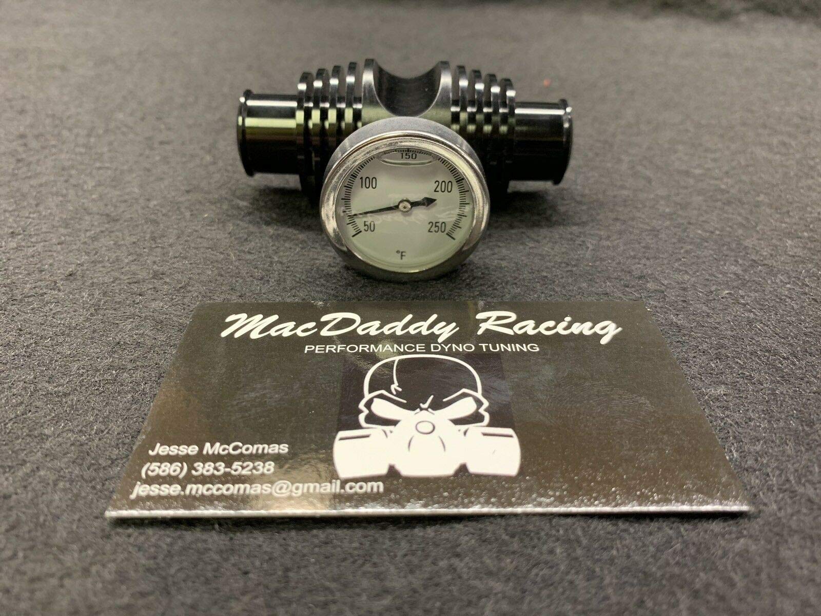 MacDaddy Racing Banshee Coolant Temp Gauge (Silver