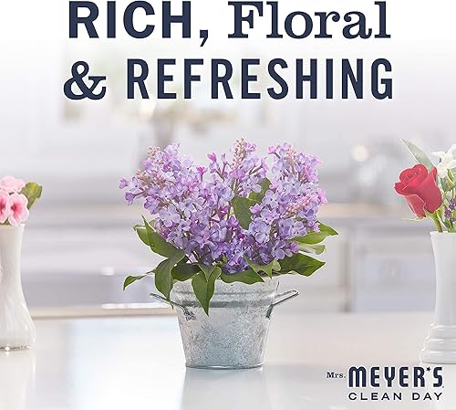Miniatura 16 de Mrs. Meyer's Clean Day - Ambientador en espray, atomizador sin aerosol infundido con aceites esenciales, albahaca, 8 onzas líquidas