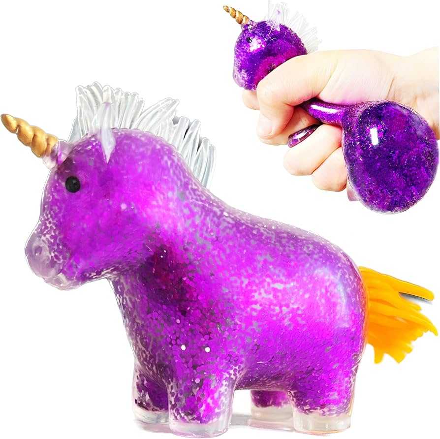 HUAZONTOM ポニー ユニコーン スクイーズ おもちゃ 2個 ストレス解消 HUAZONTOM ポニー ユニコーン スクイーズ おもちゃ 2個 ストレス解消