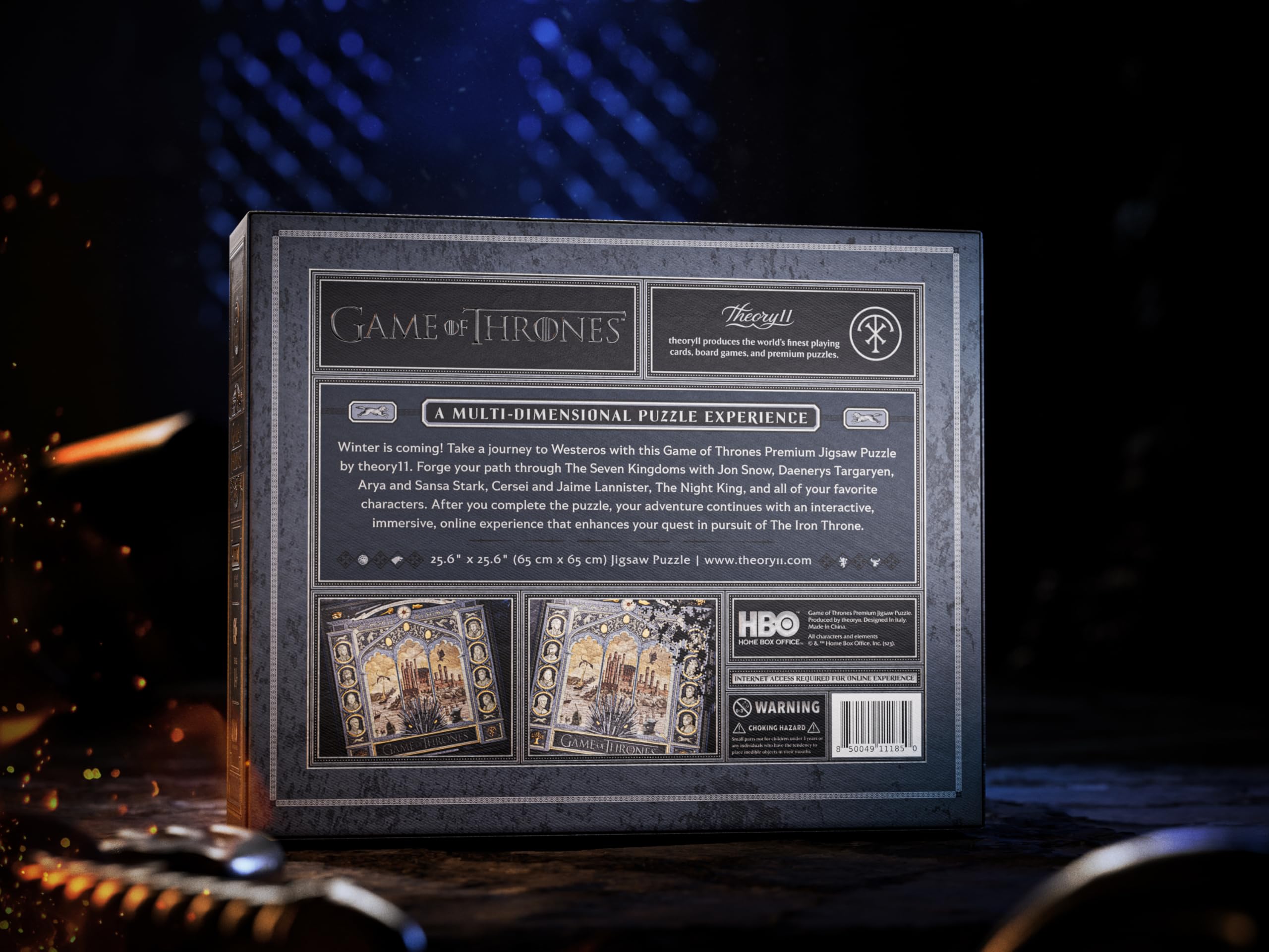 Amazon.com: Game of Thrones Premium Jigsaw Puzzle – Gold Foil