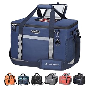 Maelstrom Collapsible Soft Cooler Bag 35 55 75 Cans Beach Cooler with Flip Top Lid Ice Chest Leakproof