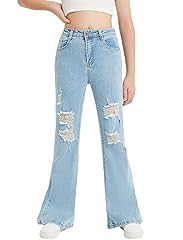 Light Wash Blue-ripped