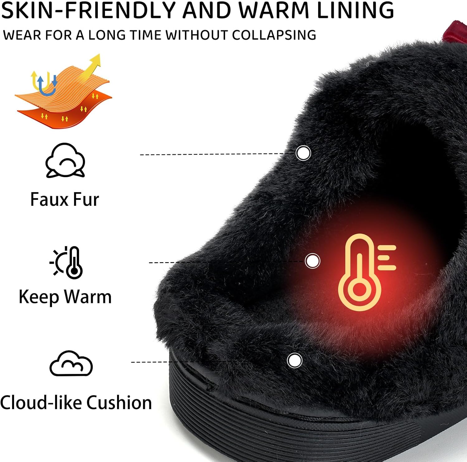 WateLves Girls Slippers Kids Slip On Winter House Shoes Anti-Slip Soft Coral Fleece Slipper for Indoor & Outdoor - Image 5