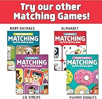 Vista 6 de Chuckle & Roar - Juego de emparejamiento alfabético - Juego de mesa para niños de 3 años en adelante - Juego de concentración para niños pequeños