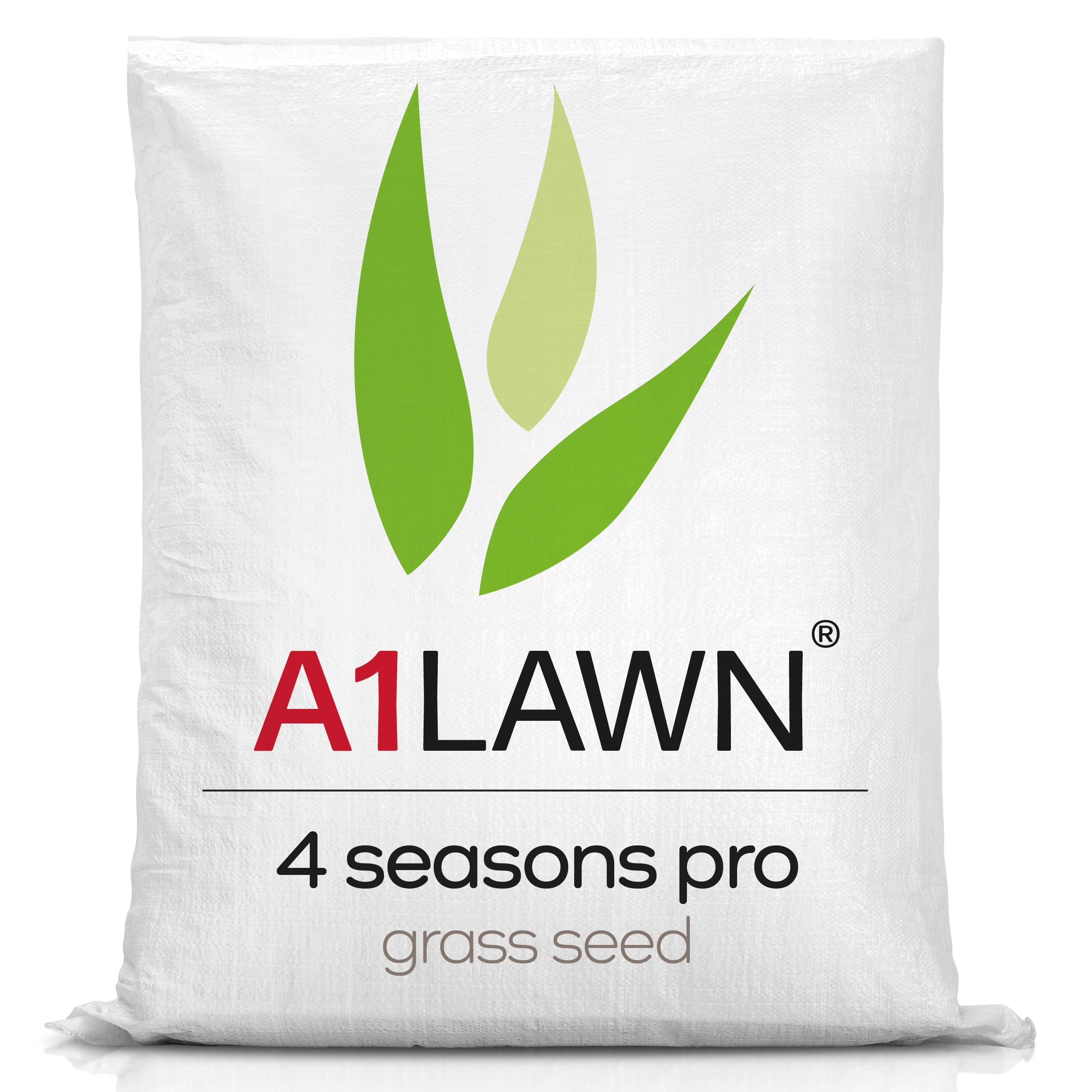 A1 Lawn 4 Seasons Pro Grass Seed, 25kg (700m2) – Durable, Hard-Wearing, Sports Quality Lawn Seed with Year-Round Germination, for New Turf & Over-Seeding – UK Quality DEFRA Approved (AMPRO24)