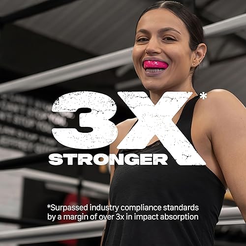 Miniatura 2 de SAFEJAWZ Protector bucal delgado para adultos y jóvenes con estuche para boxeo, baloncesto, lacrosse, fútbol, artes marciales, hockey y todos los