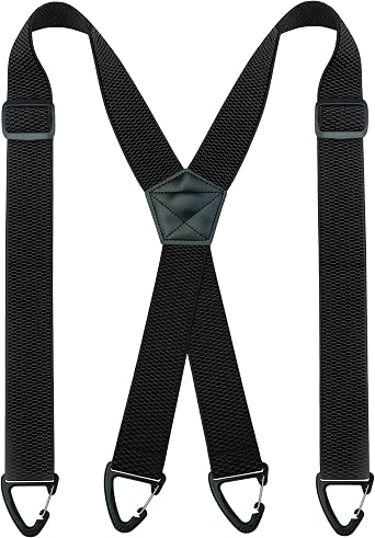 RBOCOTT Hidden Braces Suspender for Men Under Clothes with 3 Snap Loop1.48" Wide