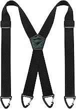 RBOCOTT Hidden Braces Suspender for Men Under Clothes with 3 Snap Loop(1.48" Wide)