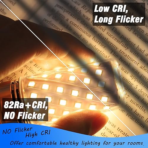 Miniatura 8 de PAR16 - Bombillas LED regulables de 6 W (equivalente a 60 vatios), bombillas Curio para gabinete, bombilla empotrable E26 de base media, cuello