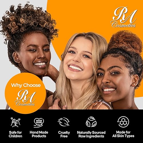 Miniatura 8 de RA COSMETICS Manteca de karité Whipped - Incienso - 6 onzas  Manteca de karité africana 100% pura y natural para hombres y mujeres, hidratante hecho