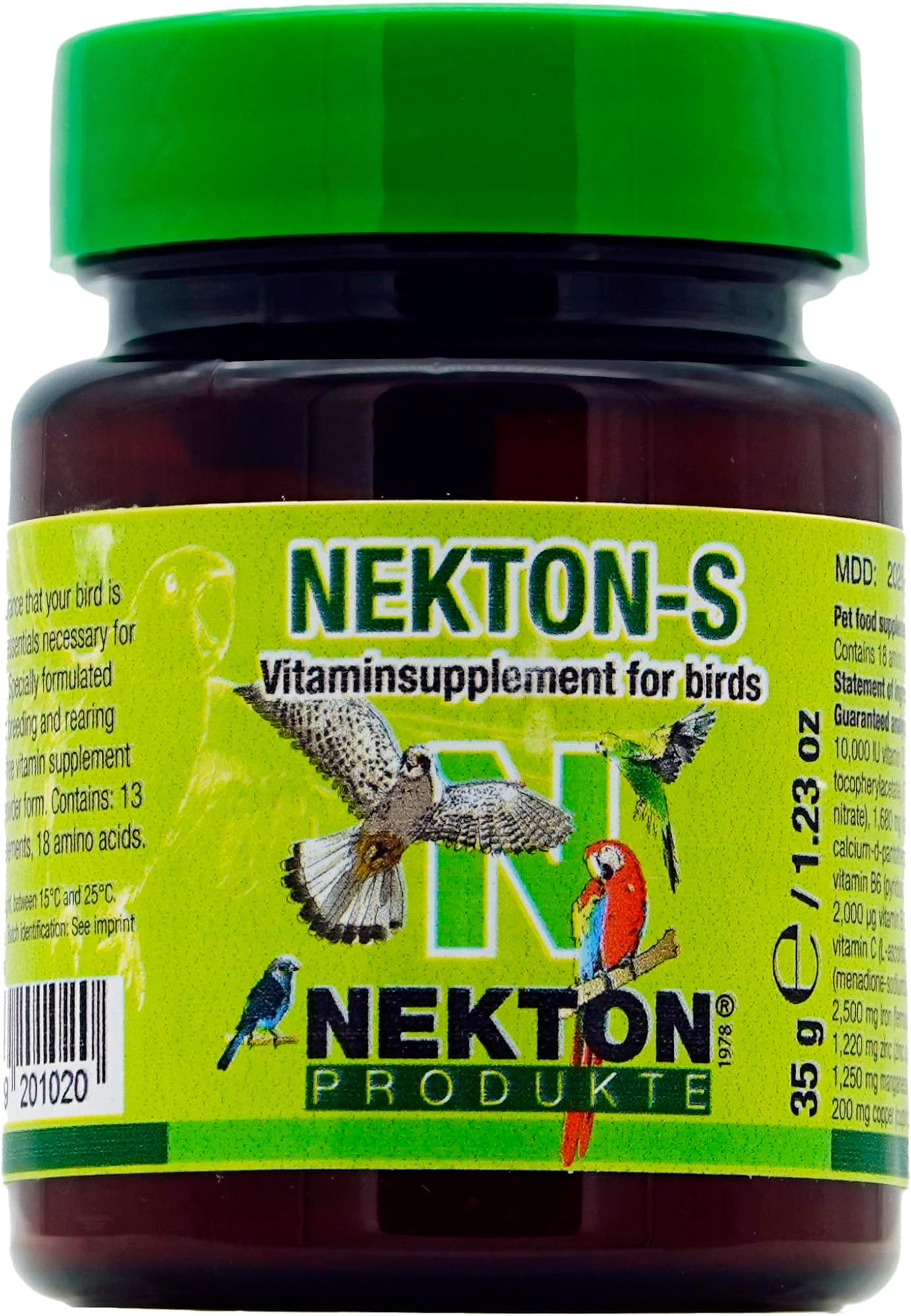 S Multi-Vitamin for Birds, 35gm, (1.23 ounce), All Life Stages, Liquid