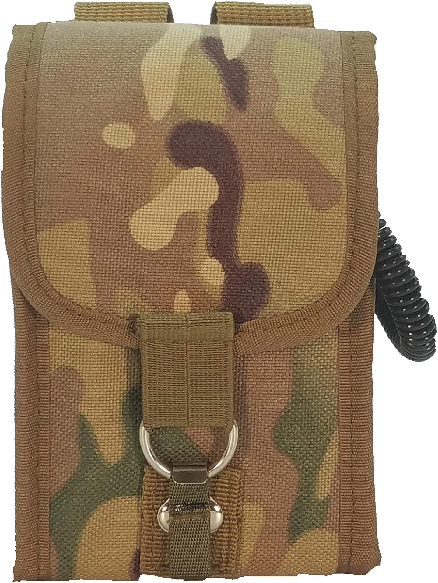Rangefinder StrapPack Clip-On Pouch for Backpack Straps (Camo - Large) - Attachment for Hunters by Clakit