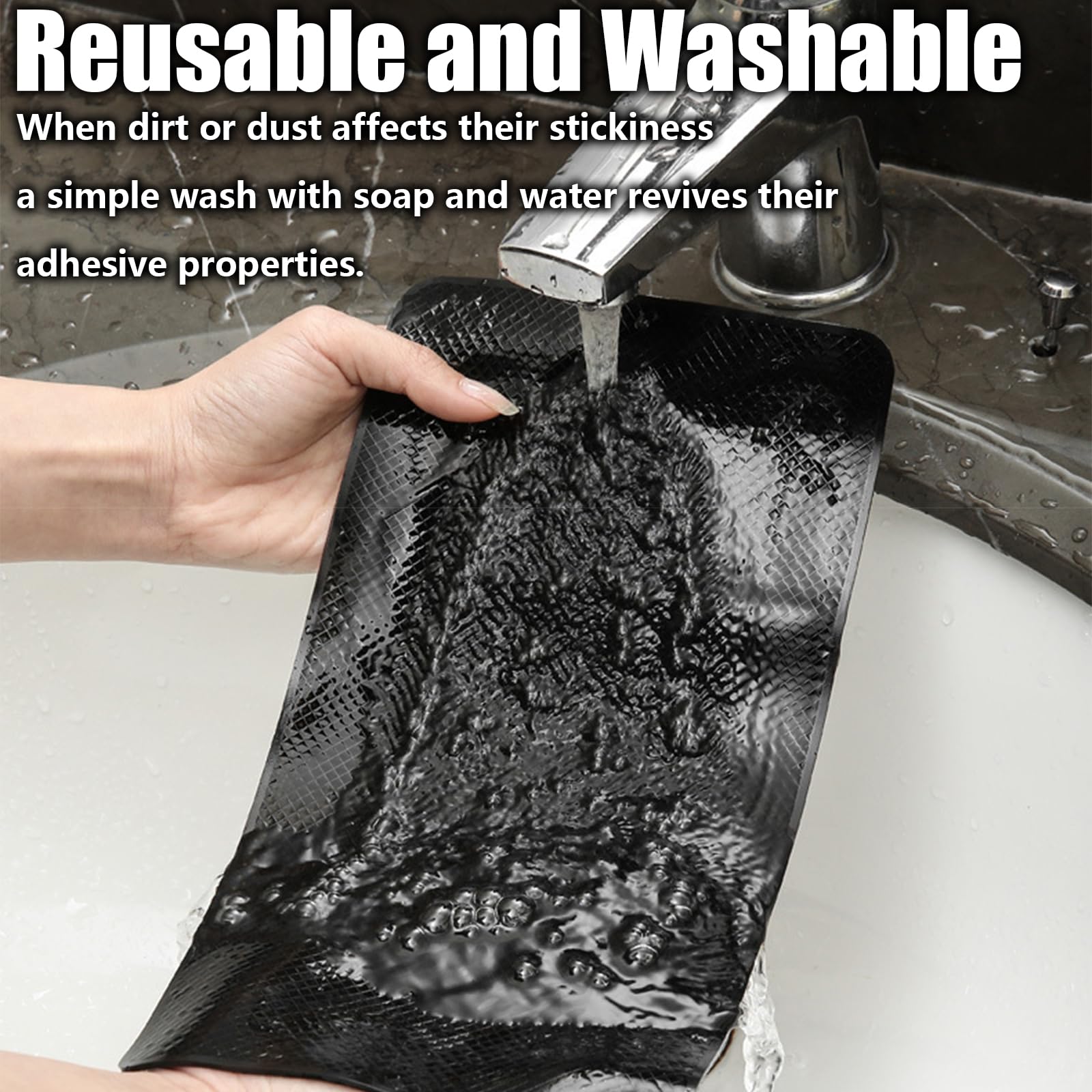 Tappetini Gel Antiscivolo Per Cruscotto Auto - 2 Pezzi 27x15cm, Riutilizzabili, Per Telefono/Occhiali - Foto 5