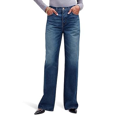 Madewell Low Slung Baggy Jeans In Moffat Wash Women