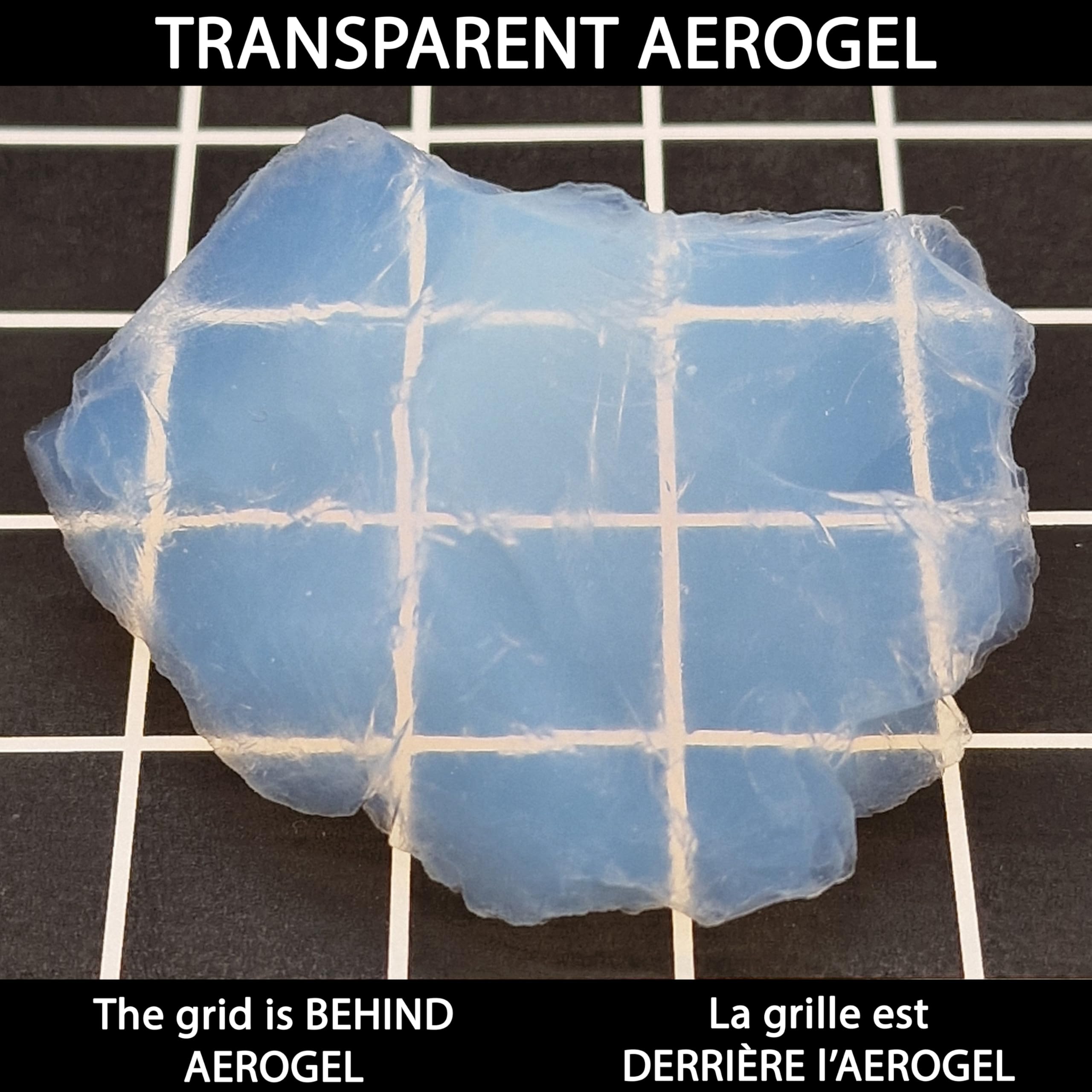 Aerogel di Silice - Solido ultra leggero 250 ml