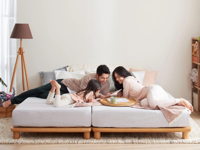 Amazon｜koala (R) すのこベッド セミダブル 【MIRAIKUSTOM ミライ