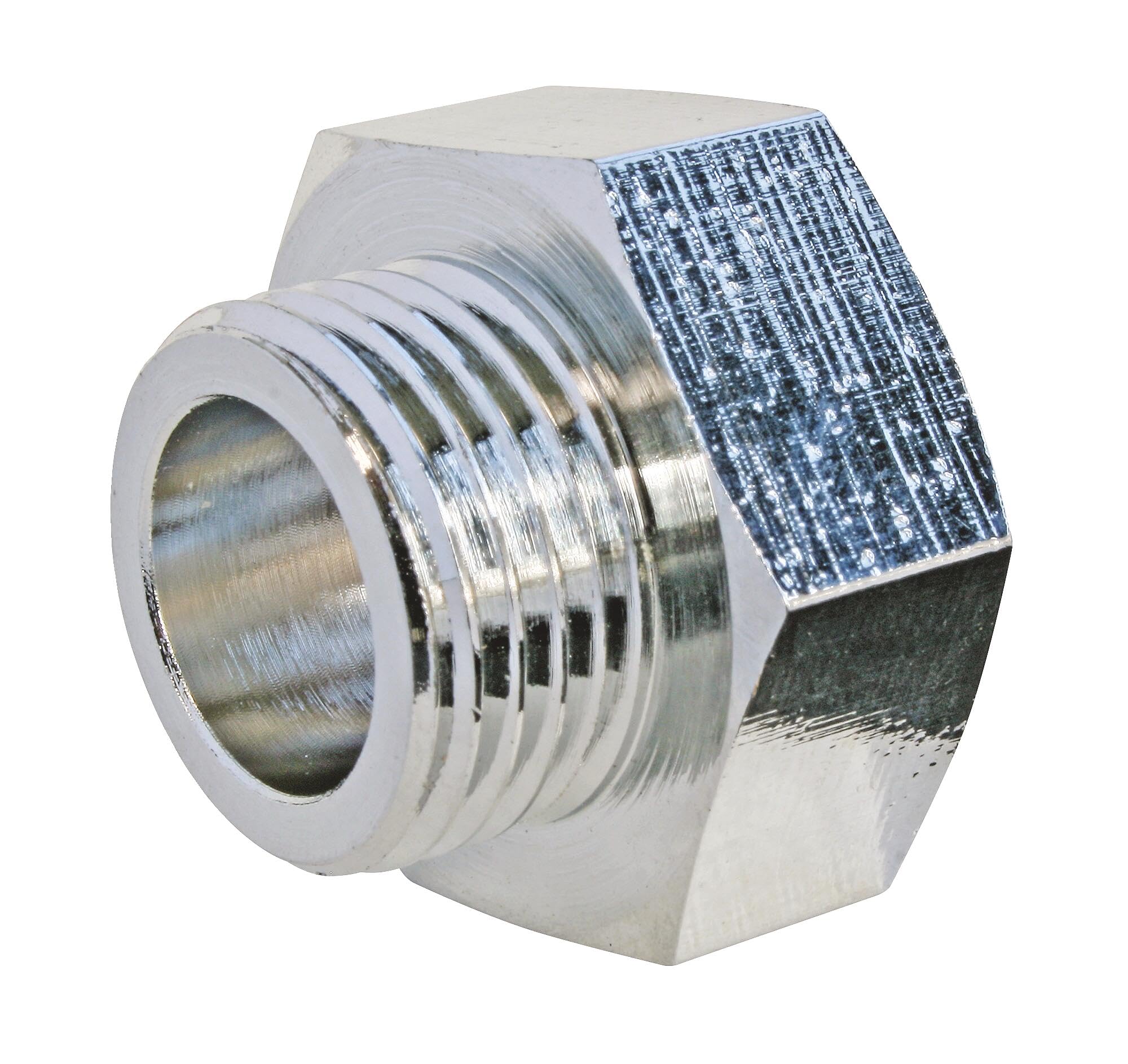 SOMATHERM FOR YOU, Réduction laiton nickelé 15/​21 Femelle à Mâle 12/​17 - Raccord durable et résistant à la corrosion, compatible avec tous les raccords filetés Étanchéité facile