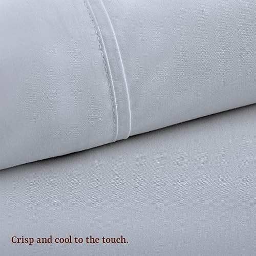 Miniatura 3 de Peru Pima Thermorregulating - Juego de sábanas para todas las estaciones, 100% algodón peruano, (sábana encimera, sábana bajera, 1 funda de