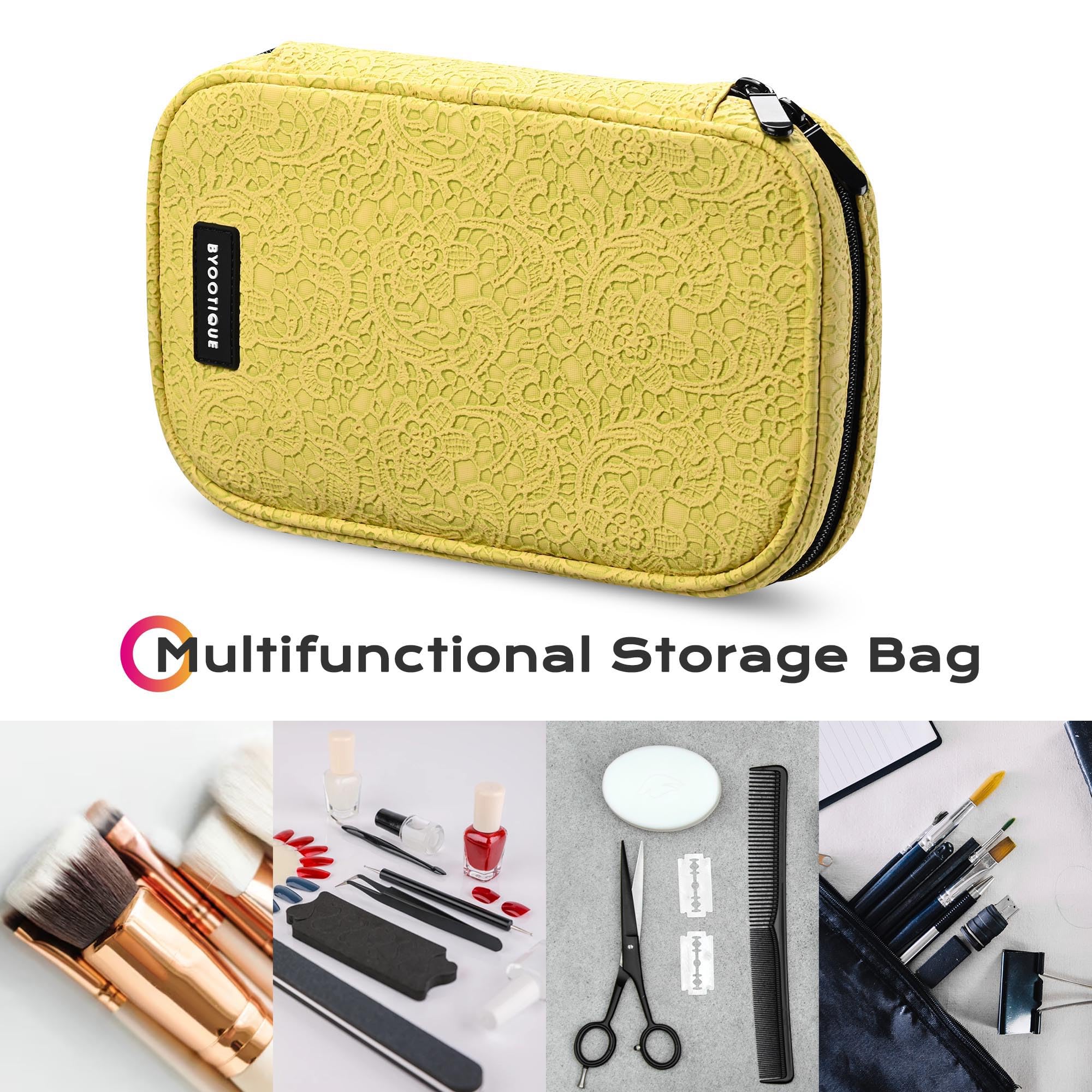 BYOOTIQUE Portable Makeup Brush Organizer Bag