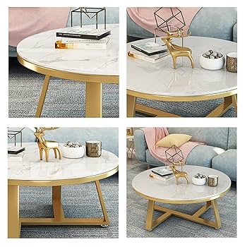 モダン大理石コーヒーテーブル Amazon.co.jp: 大理石のコーヒーテーブル、モダンなミッド