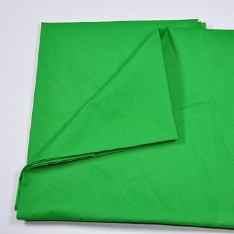 Green 100% Cotton Twill Fabric by The Yard36 Inch -4.5oz 60" Wide